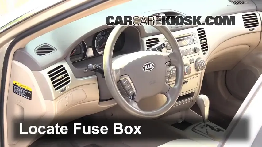2007 Kia Optima EX 2.4L 4 Cyl. Fuse (Interior)